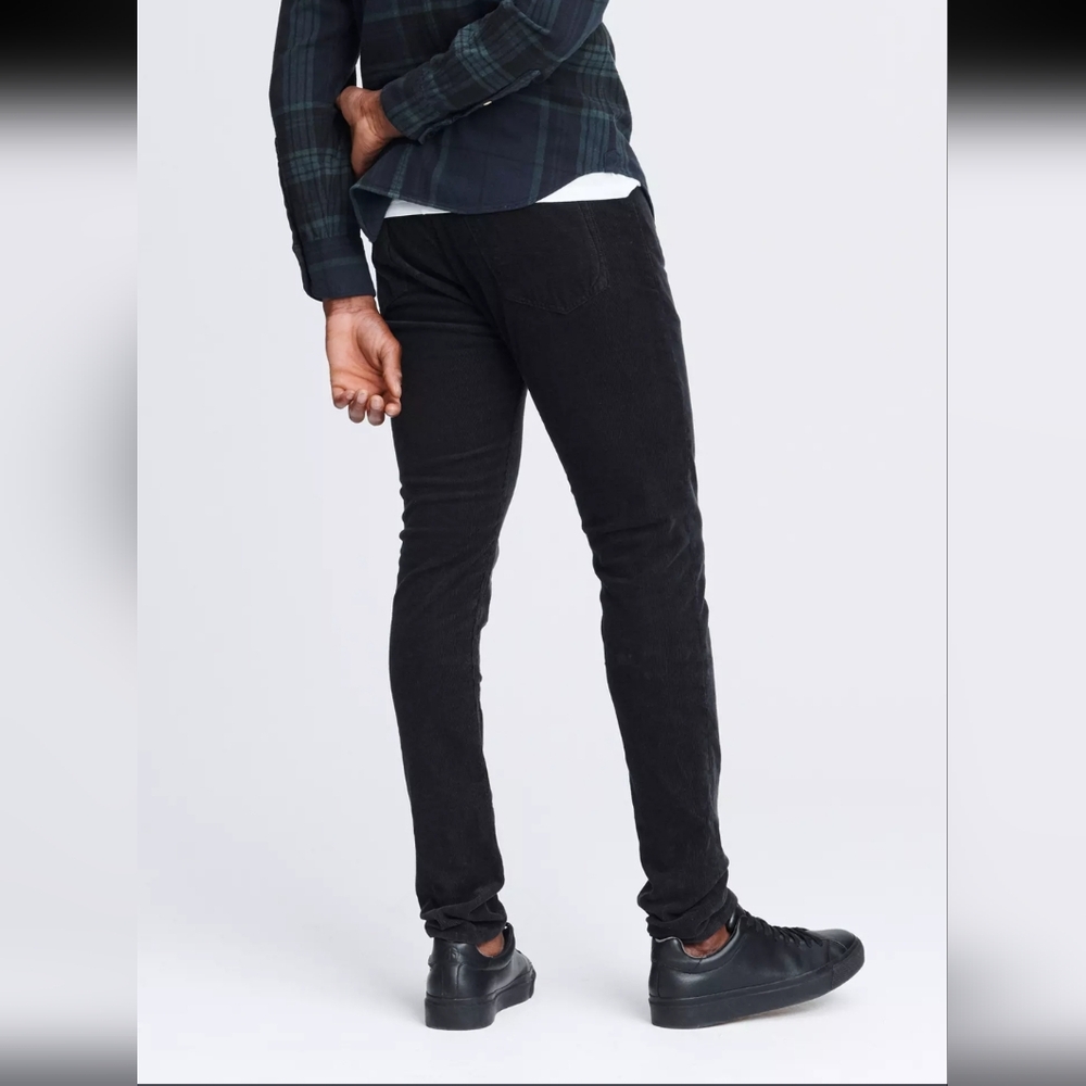 NWT Rag & Bone Fit 1 extra slim corduroy black. Size 33